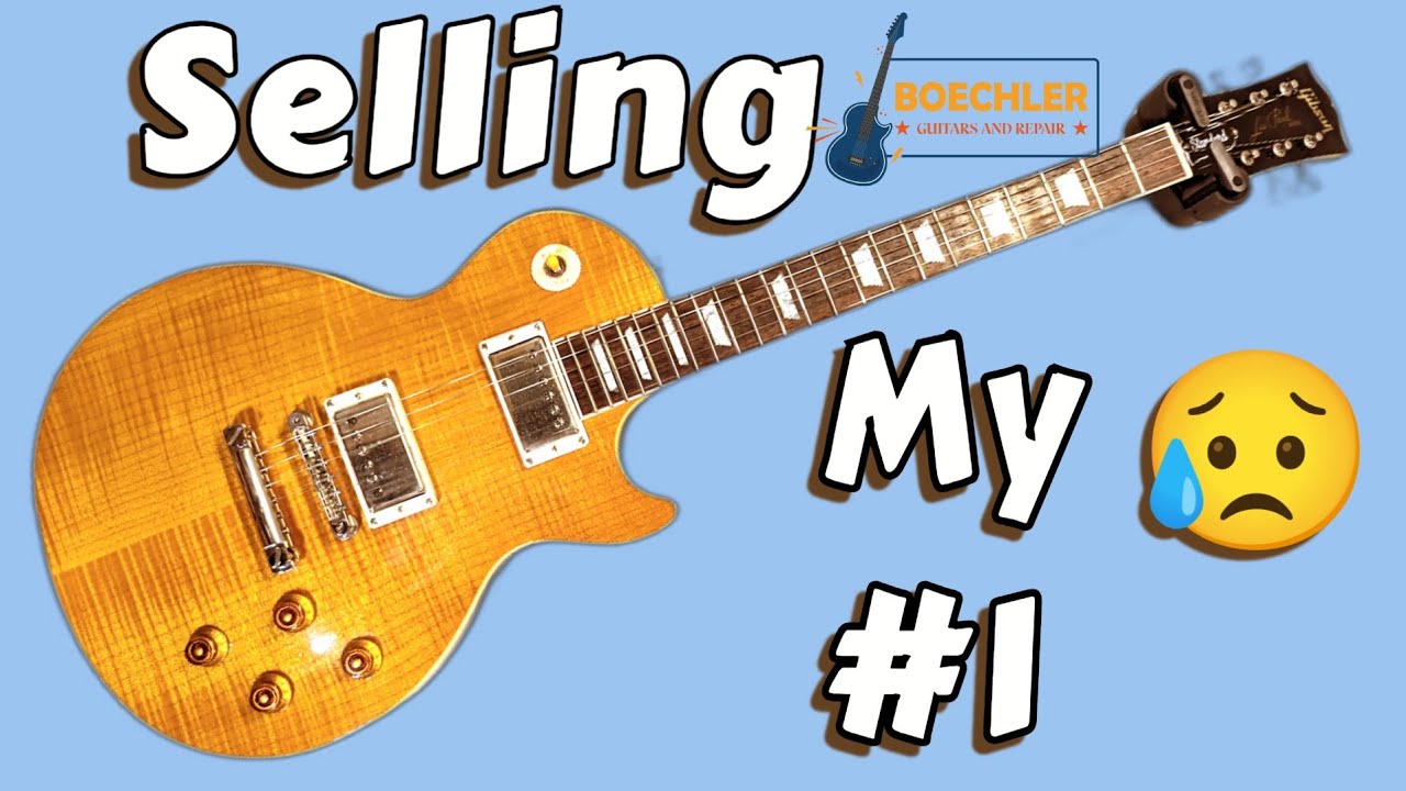 It's Time... 😔 2002 Gibson Les Paul Standard Premium Plus Trans Amber