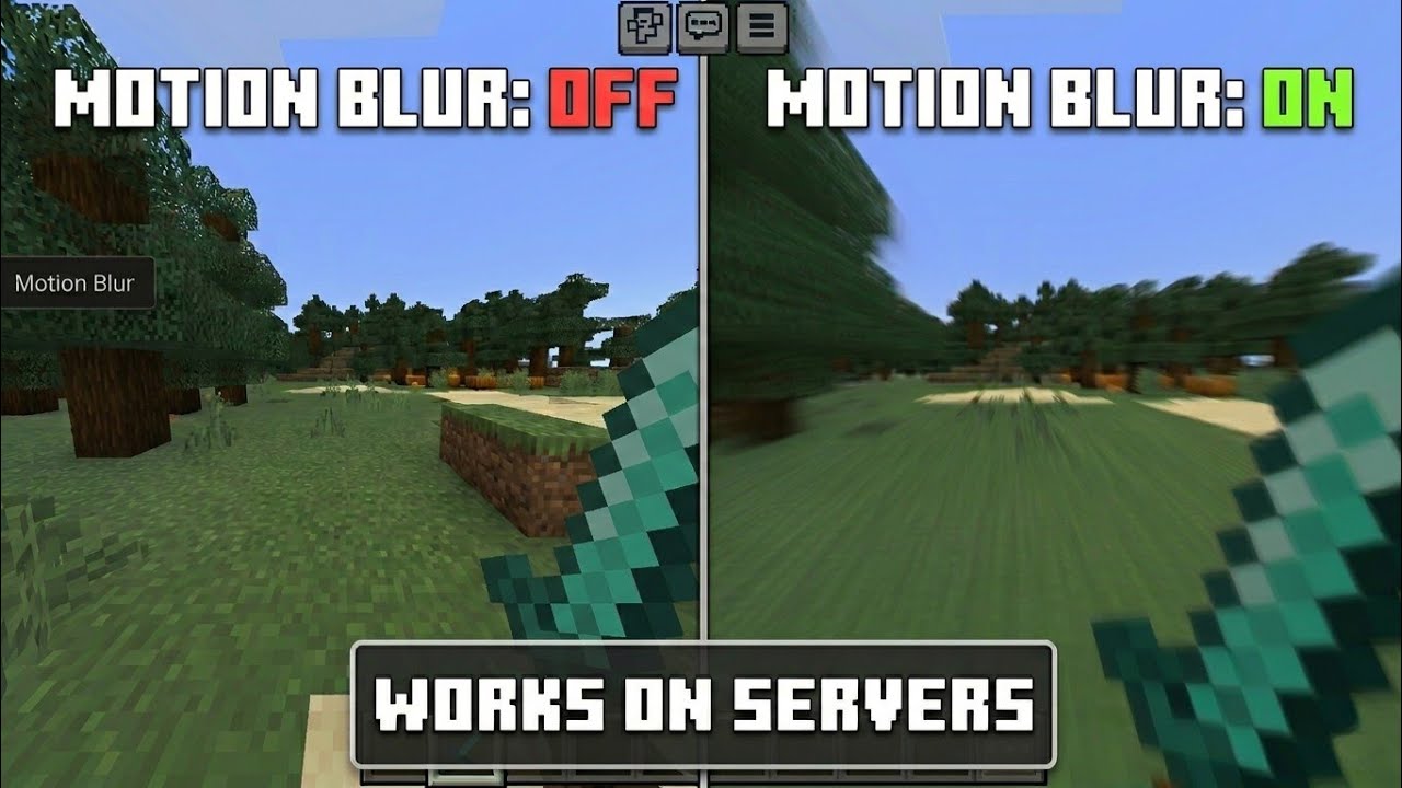 Motion Blur For MCPE 26.2.1 | Works on Servers | LeviLauncher