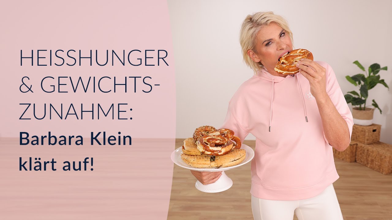 Blutzuckerschwankungen, Heißhunger und Gewichtszunahme - Barbara Klein klärt auf!