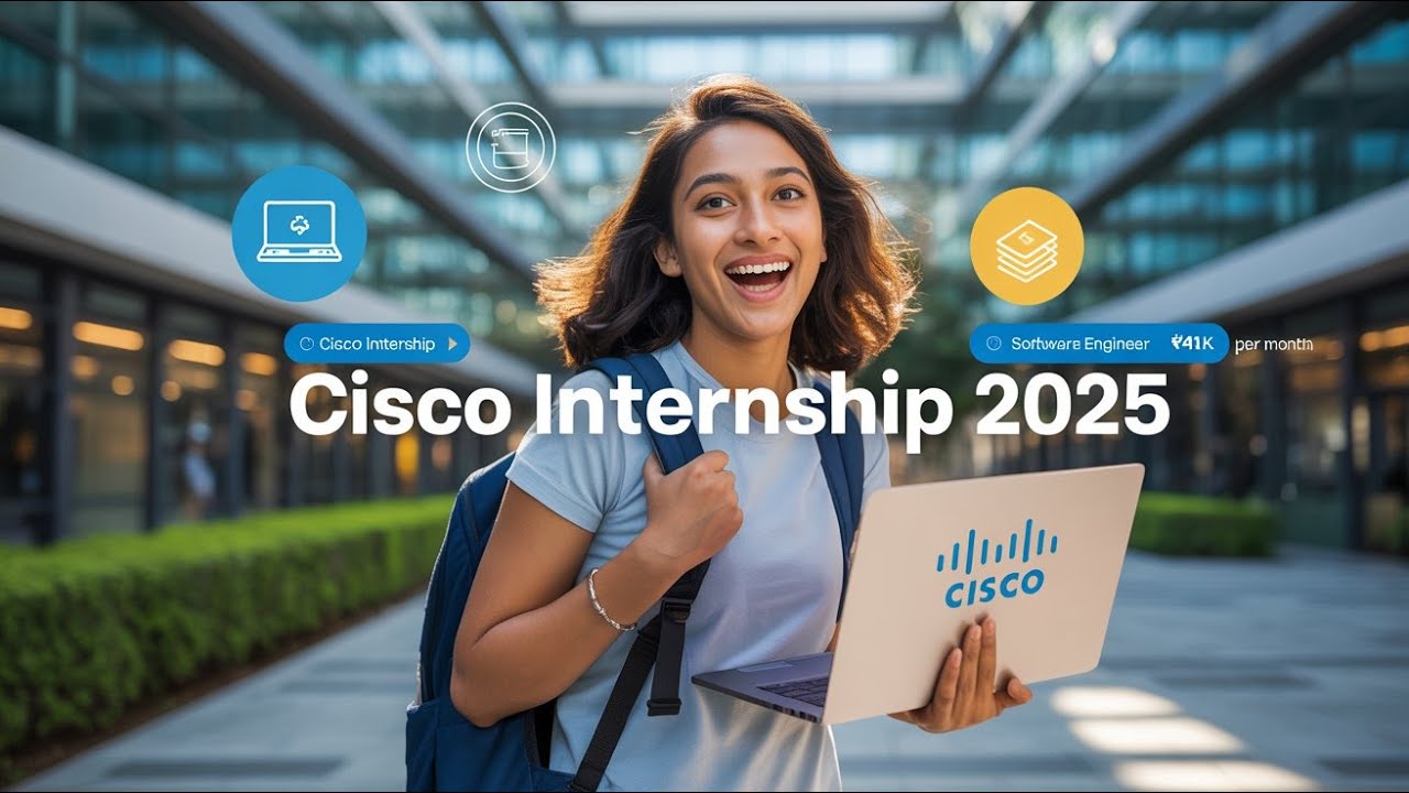 Cisco Internship 2025 | Software Engineer - (Summer Internship) - India Engineering!