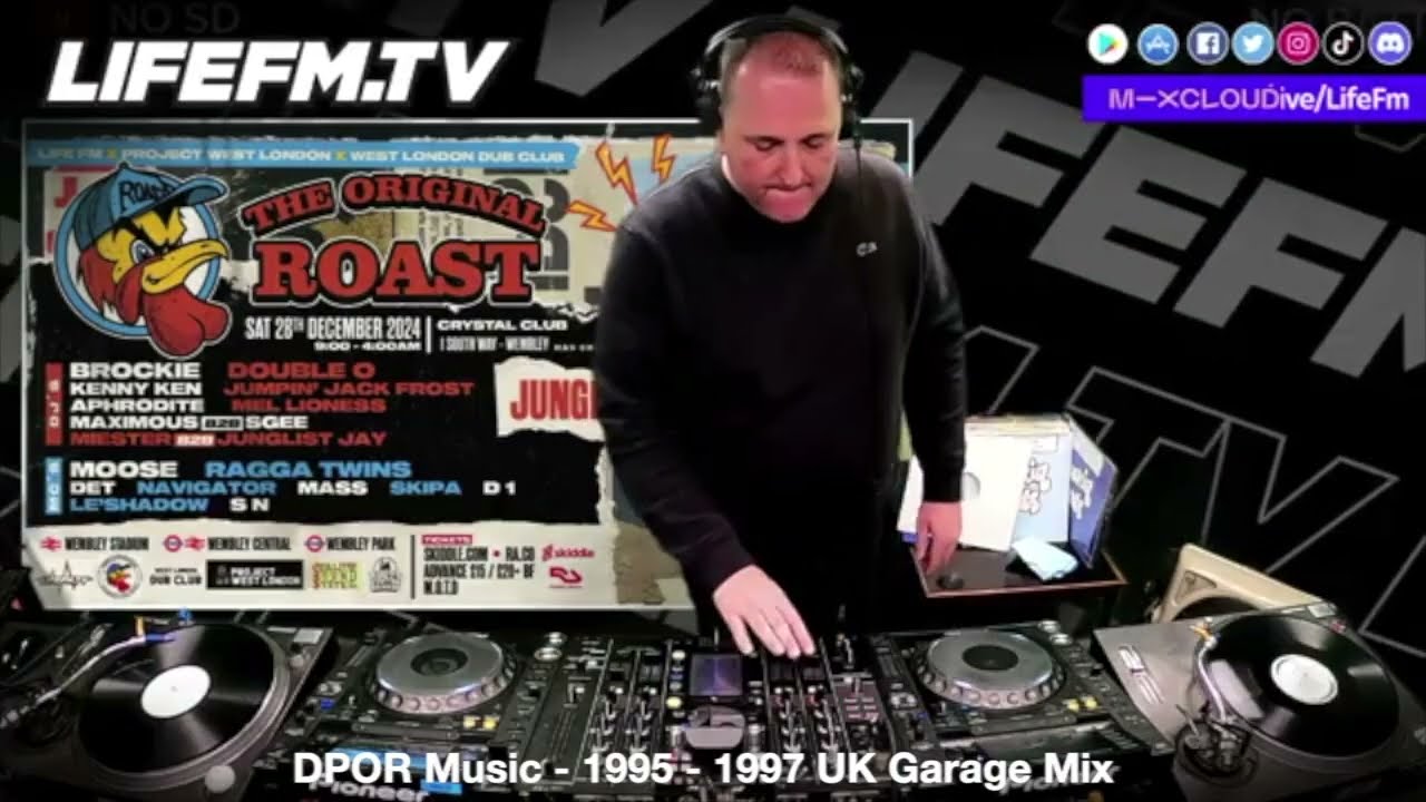 DPOR Music | UK Garage | Vinyl Mix | 1995 -1997 | Lifefm.tv