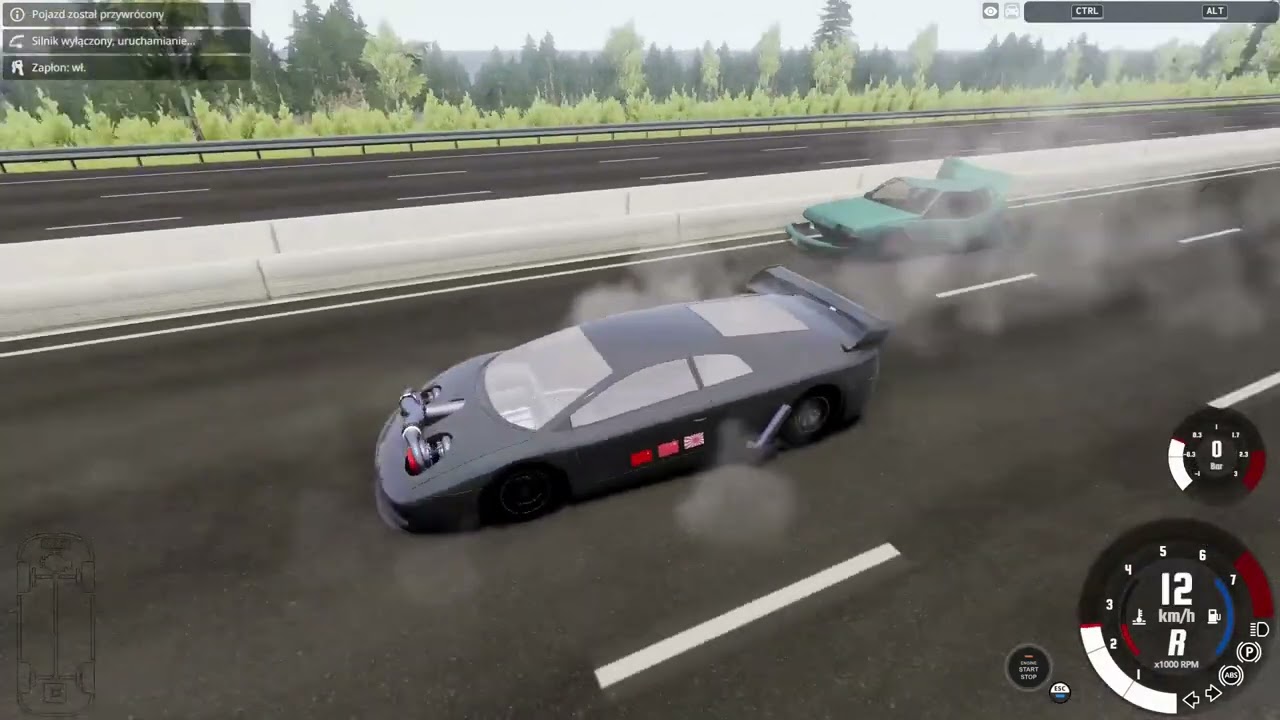 Beamng Drive ogromna autostrada!!!