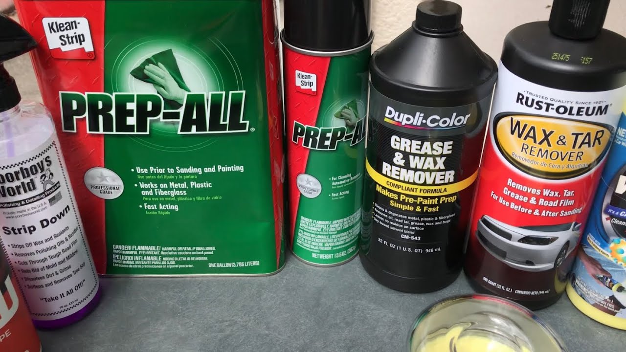How Effective are Wax & Grease Removers on Fresh Wax?  Let's Test!