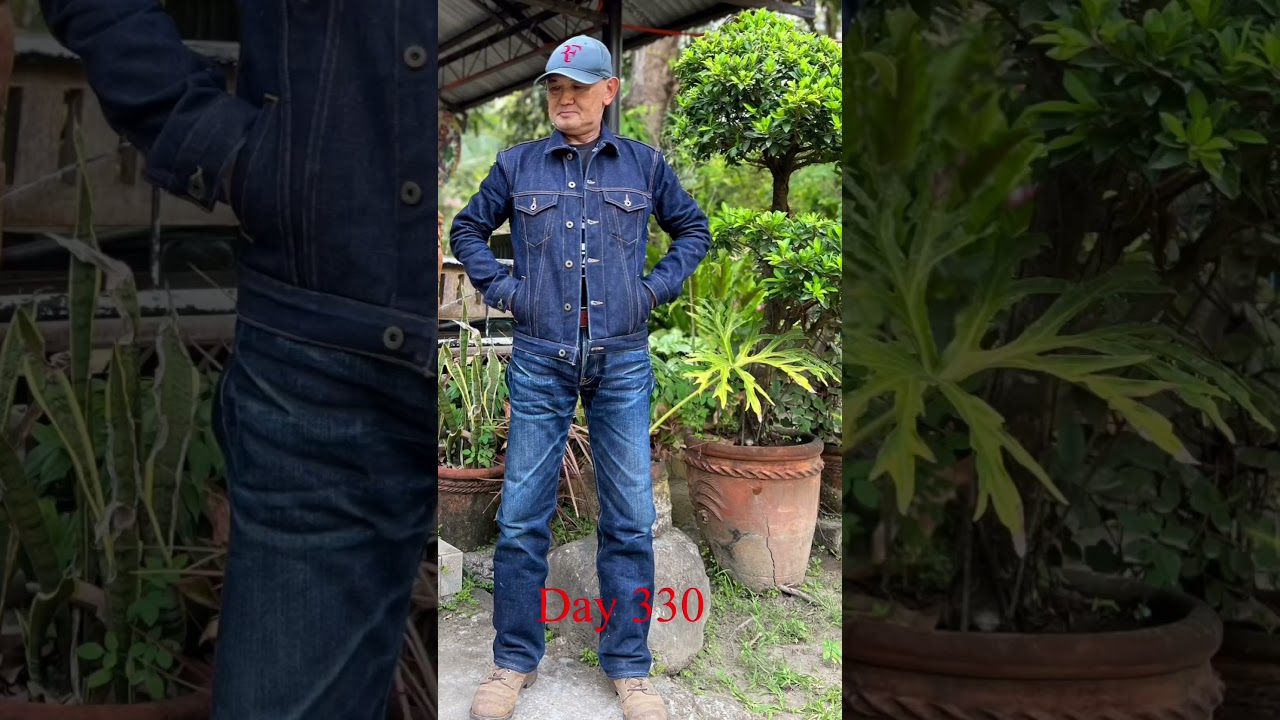 365 Days On Iron Heart 634 XHS 25 Oz @ Y3 Indigo Invitational Denim Fade Competition #shorts
