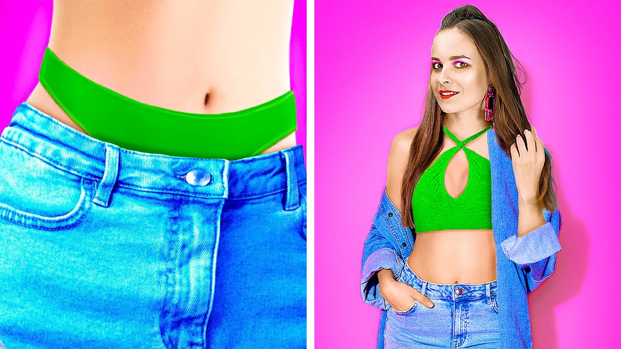 IDÉES DE MODE DIY || RÉPARATIONS DE DERNIÈRE MINUTE ! Astuces Fashion Simples Par 123 GO! GOLD