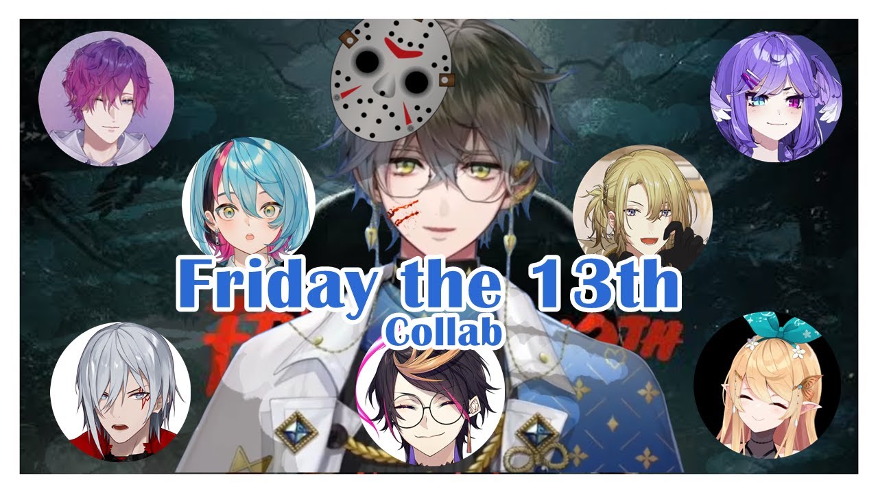 Friday the 13th Collab: Ike Eveland The Killer Episode [Nijisanji EN]