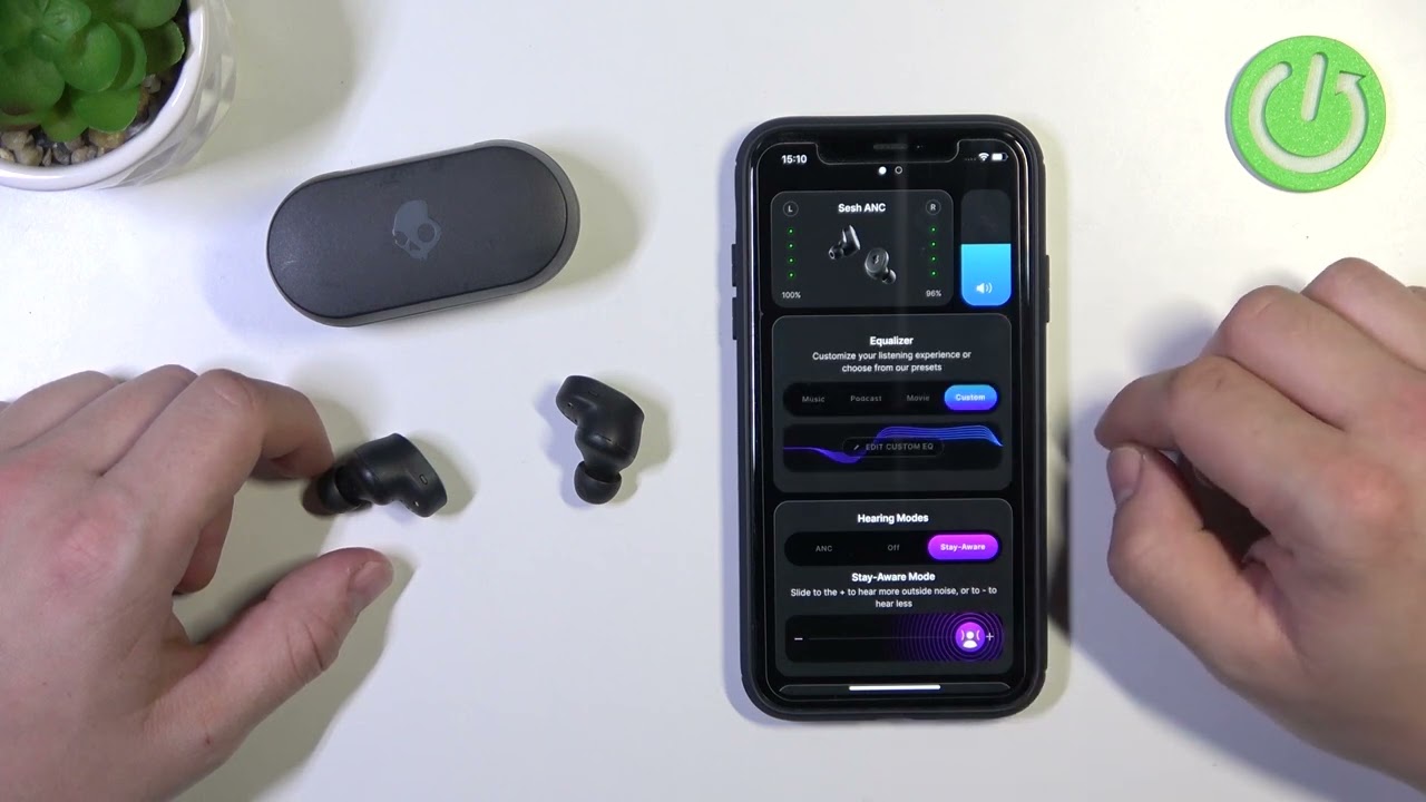 Как настроить параметры эквалайзера на SkullCandy Sesh ANC