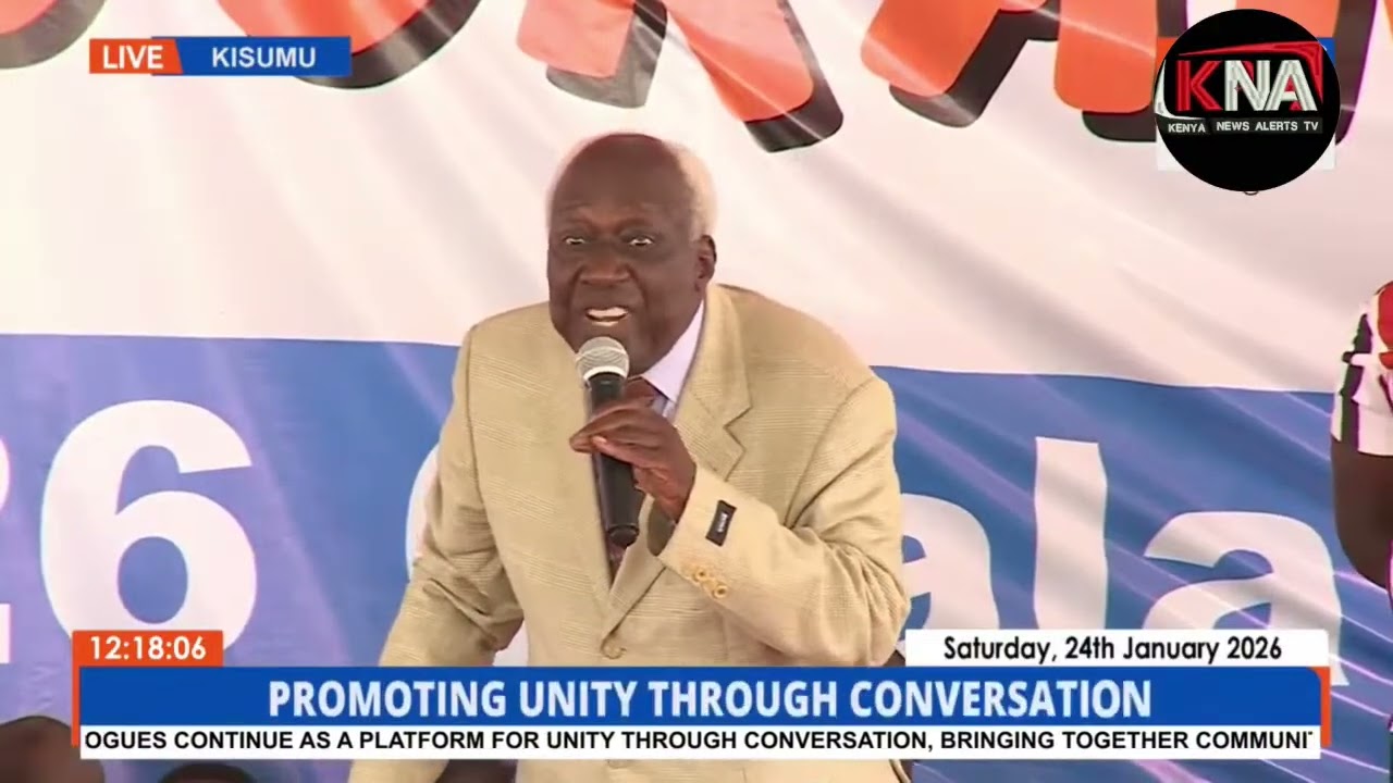 WHERE ARE THE NASA PRINCIPALS? A LUO ELDER GOES SLIGHTLY CONTRALY LIVE ON THE PODIUM