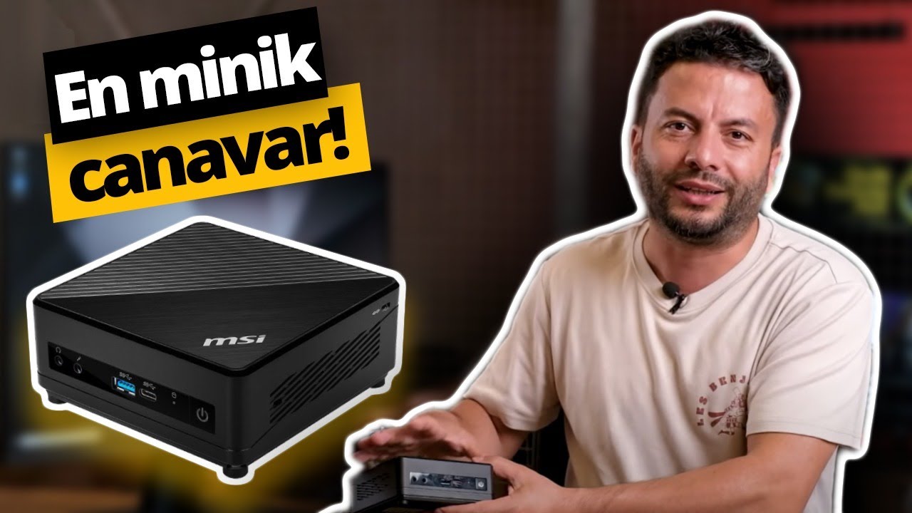 Avu&ccedil; i&ccedil;i b&uuml;y&uuml;kl&uuml;ğ&uuml;nde bilgisayar! - MSI CUBI 5 10M