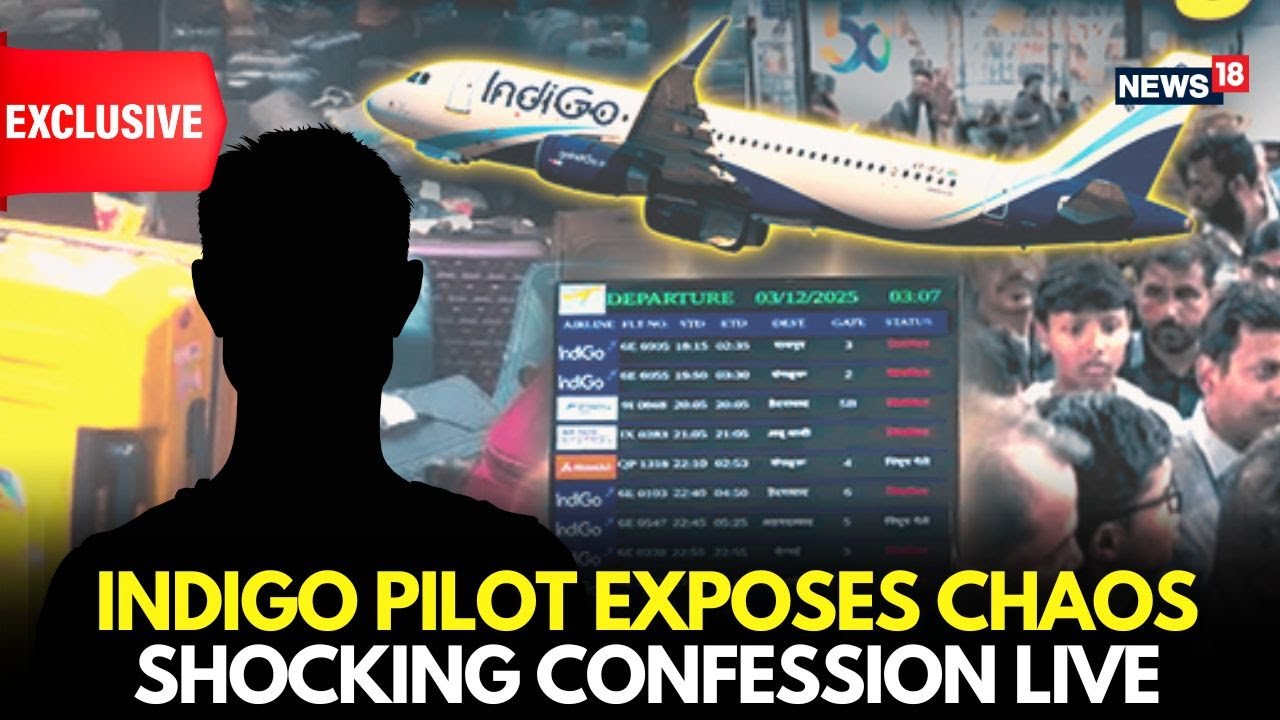 Indigo Scam? Pilot Exposes &lsquo;planned Chaos&rsquo; & Fake Data | Shocking Live Confession | Live