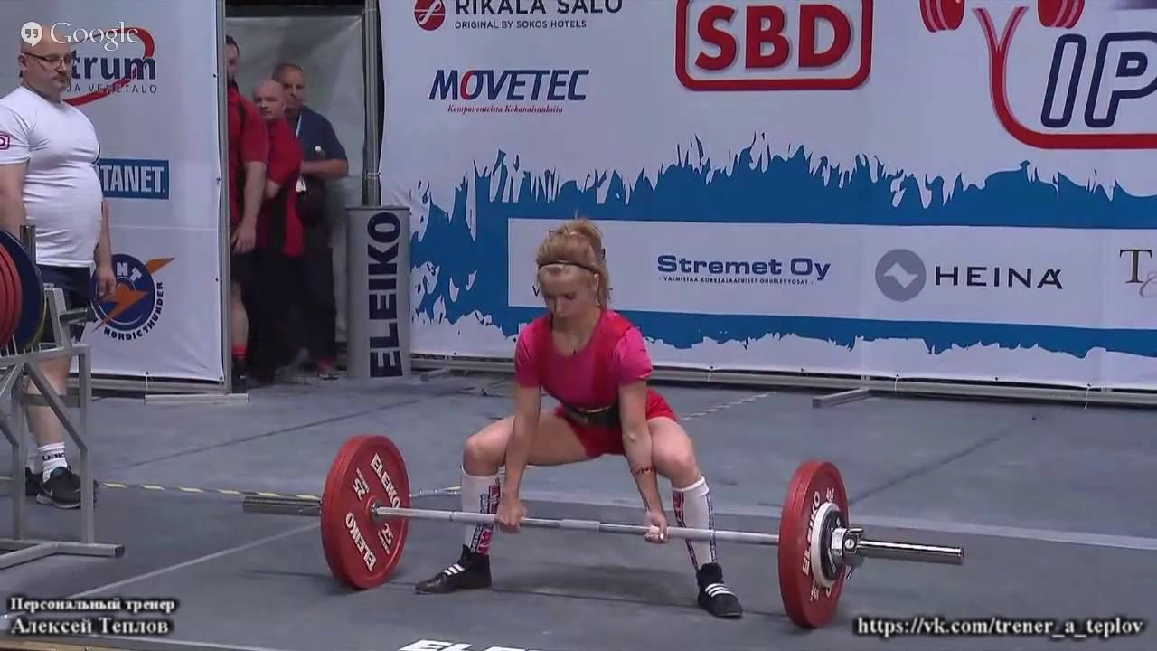 Александра Отченашко. Выступление на чемпионате мира IPF 2015 по классическому пауэрлифтингу