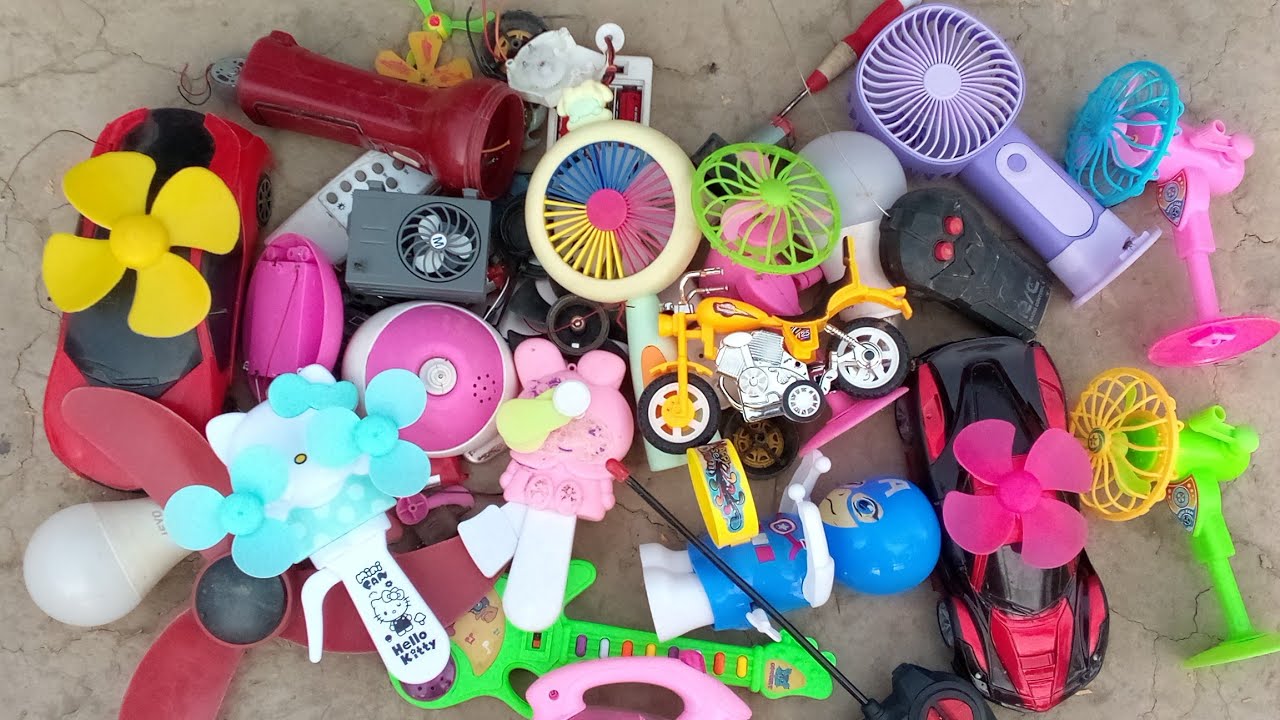 How To Make Awesome Ideas Using DC Motor 🤯Fan / Breaking And Opening Toys / 8 Tech Projects 🚁🔫🎮🔨