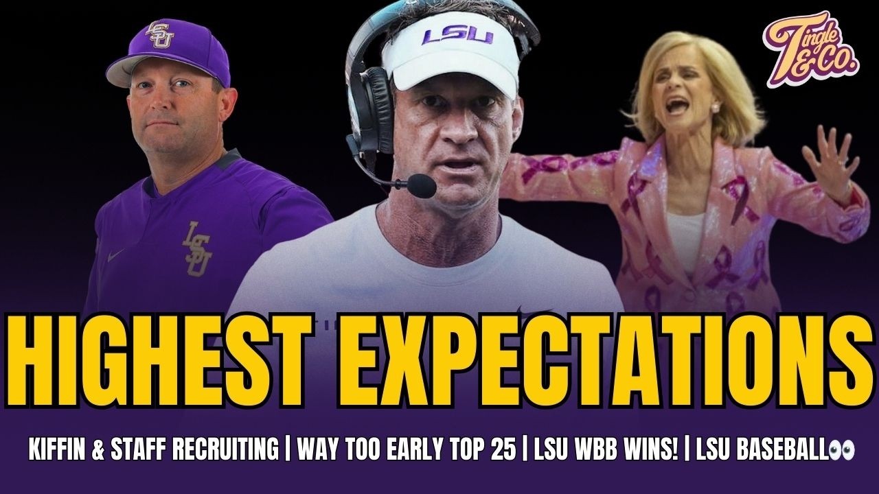 LSU Football | Where Do The Tigers Land On The Way Too Early Top 25? | LSU Baseball | LSU Basketball
