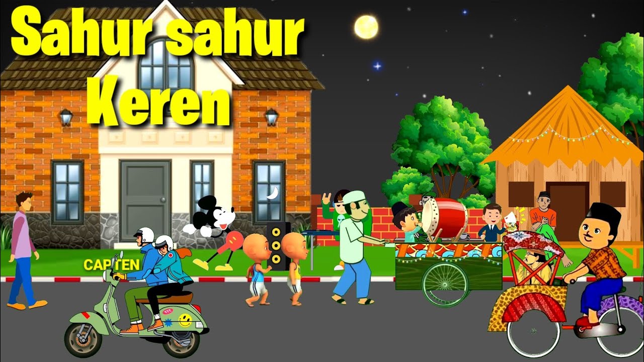 Animasi sahur sahur paling keren
