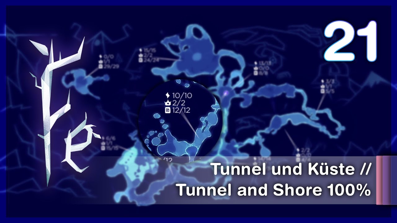 Fe [21] Tunnel und Küste 100% // Alle Kristalle & Geräuschlosen-Helme