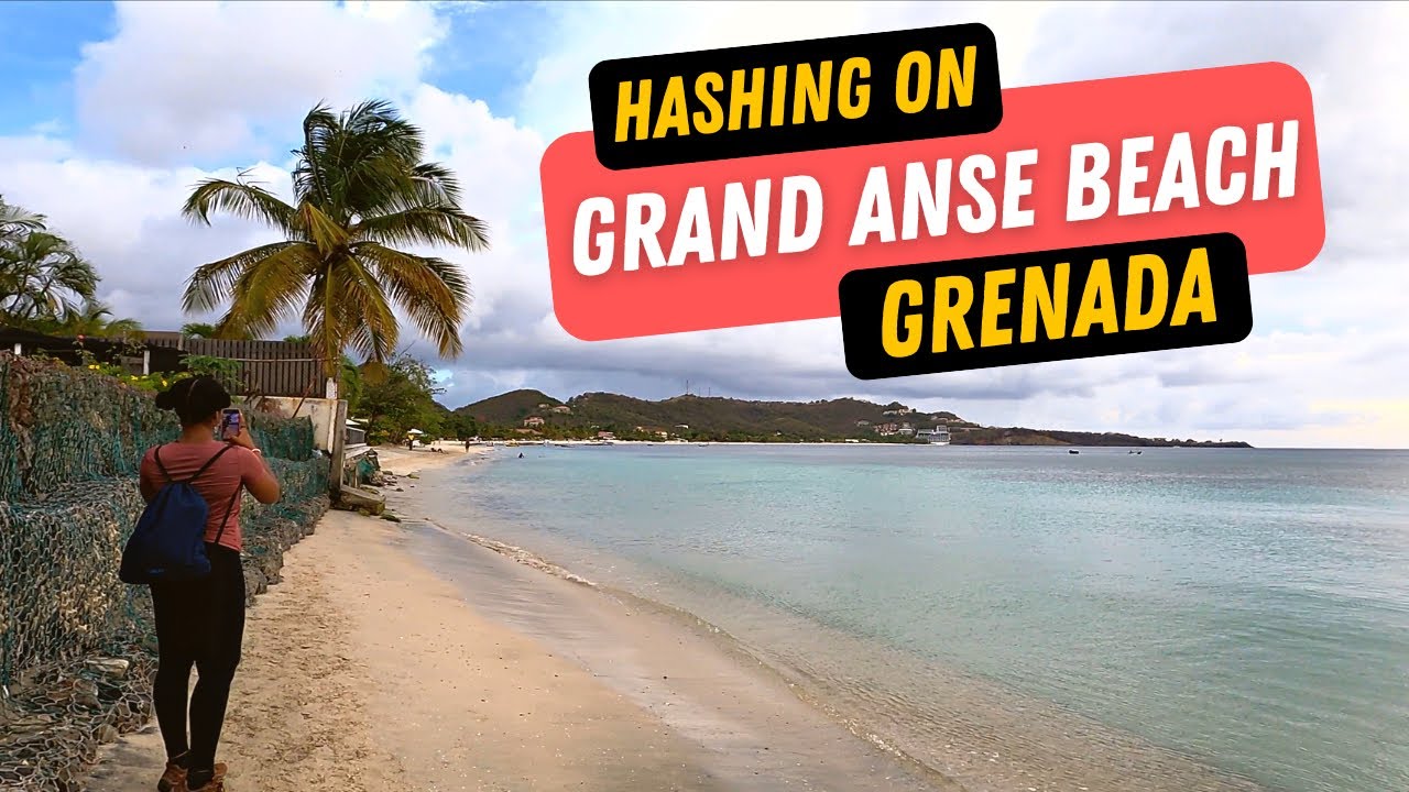 Hashing on Grenada's Most Famous Beach! Grand Anse Beach! + Mt. Tout, & The Limes, Grenada! VLOG!