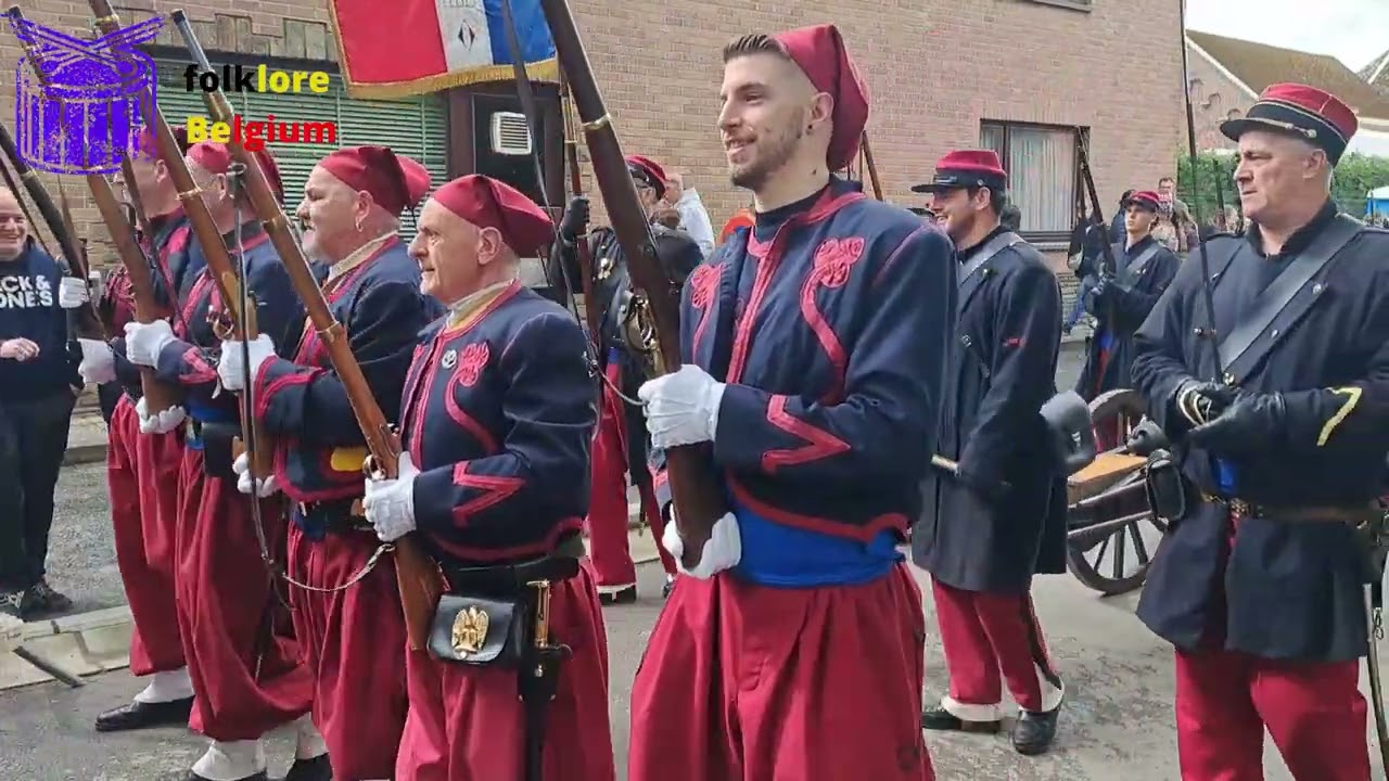 🥁 Marche Sainte-Marie Chaumont 2023 🥁 vidéo 2 🥁 folklore belgium 🥁