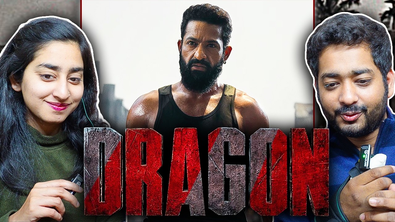 Dragon Glimpse - Hindi REACTION  | NTR | Anil Kapoor | Rukmini Vasanth | Ravi Basrur