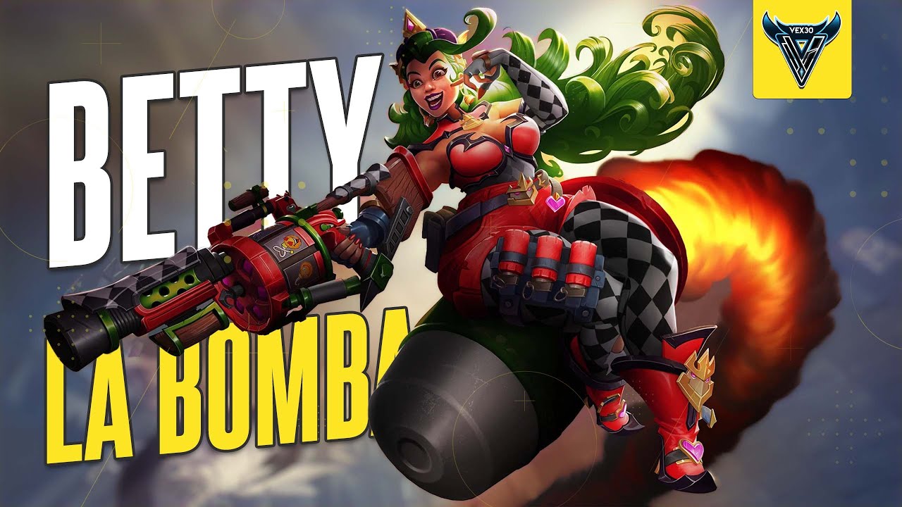 NEW DAMAGE CHAMPION BETTY LA BOMBA GAMEPLAY!! | Paladins PTS