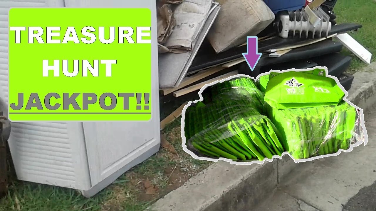 Kerbside scrapping payday [a dumpster divers dream]