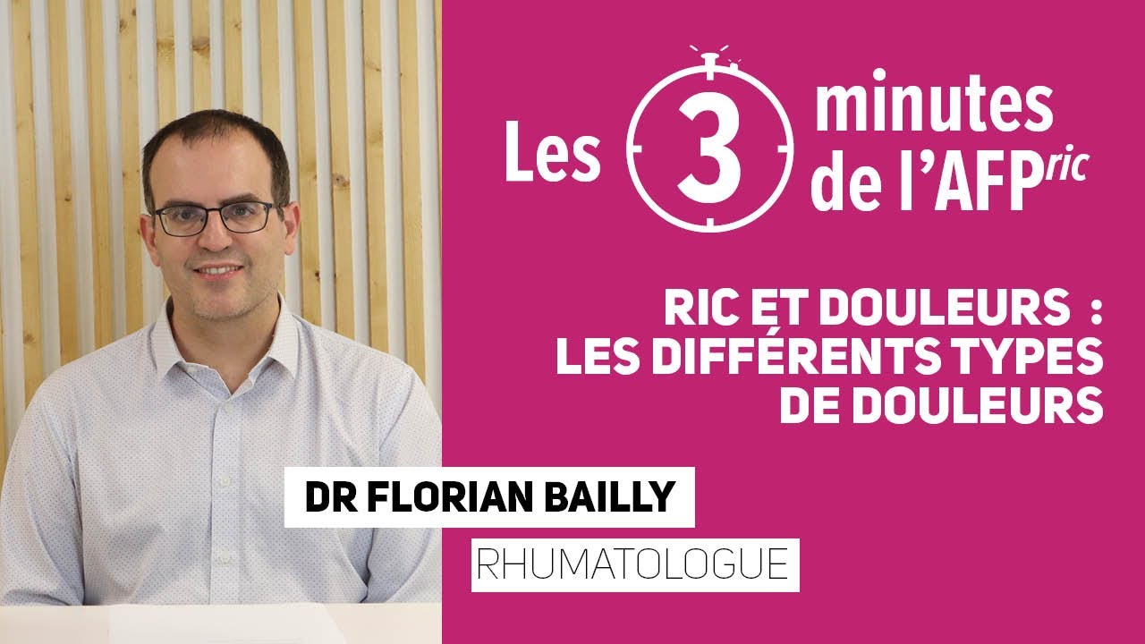 Les différents types de douleurs dans les rhumatismes inflammatoires