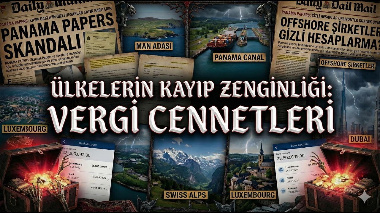 ULUSLARIN KAYIP ZENGİNLİĞİ VERGİ CENNETLERİ