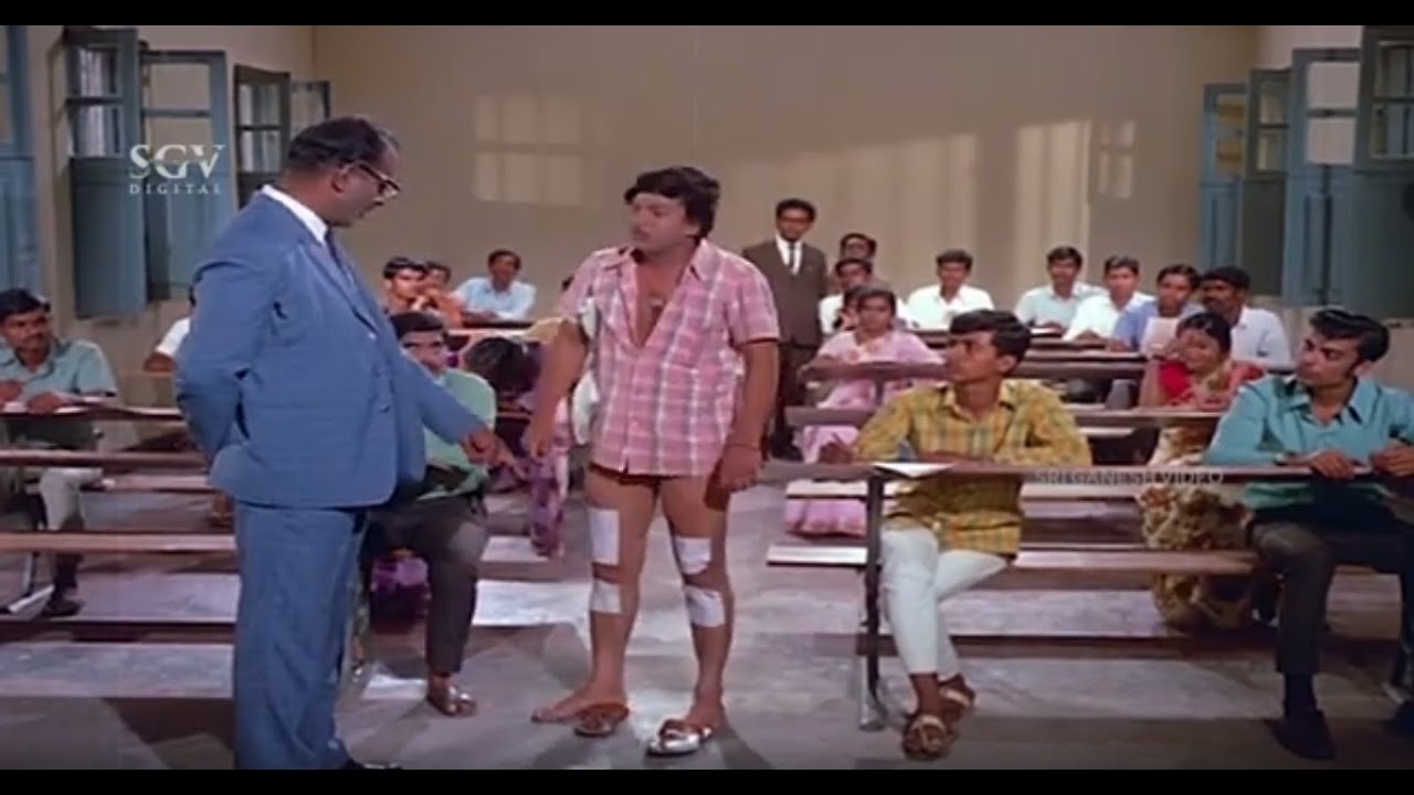 College principal insults Ramachari Vishnuvardhan by stripping him naked | Nagarahavu Kannada Scene