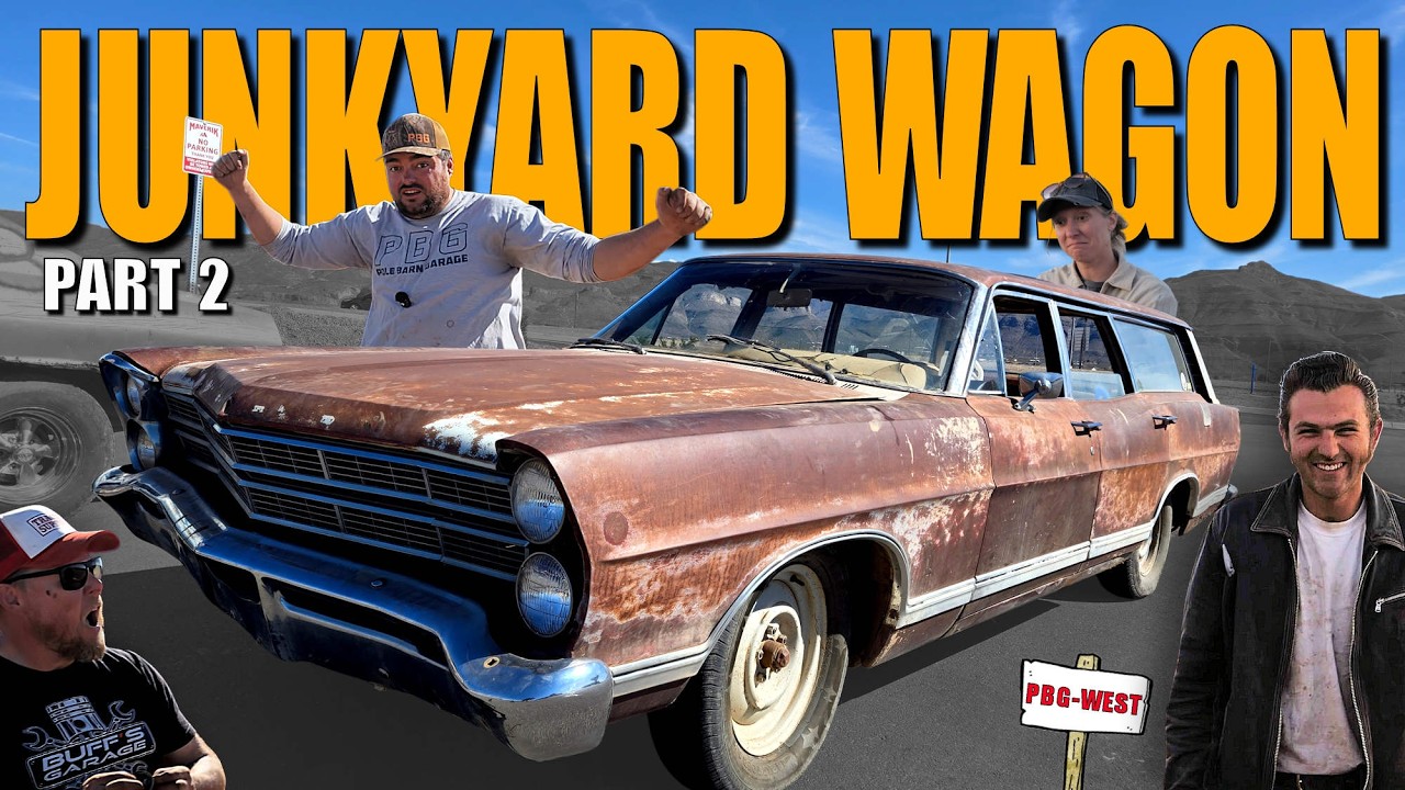 Will This Station Wagon Drive Out Of A JUNKYARD After 53 Years?