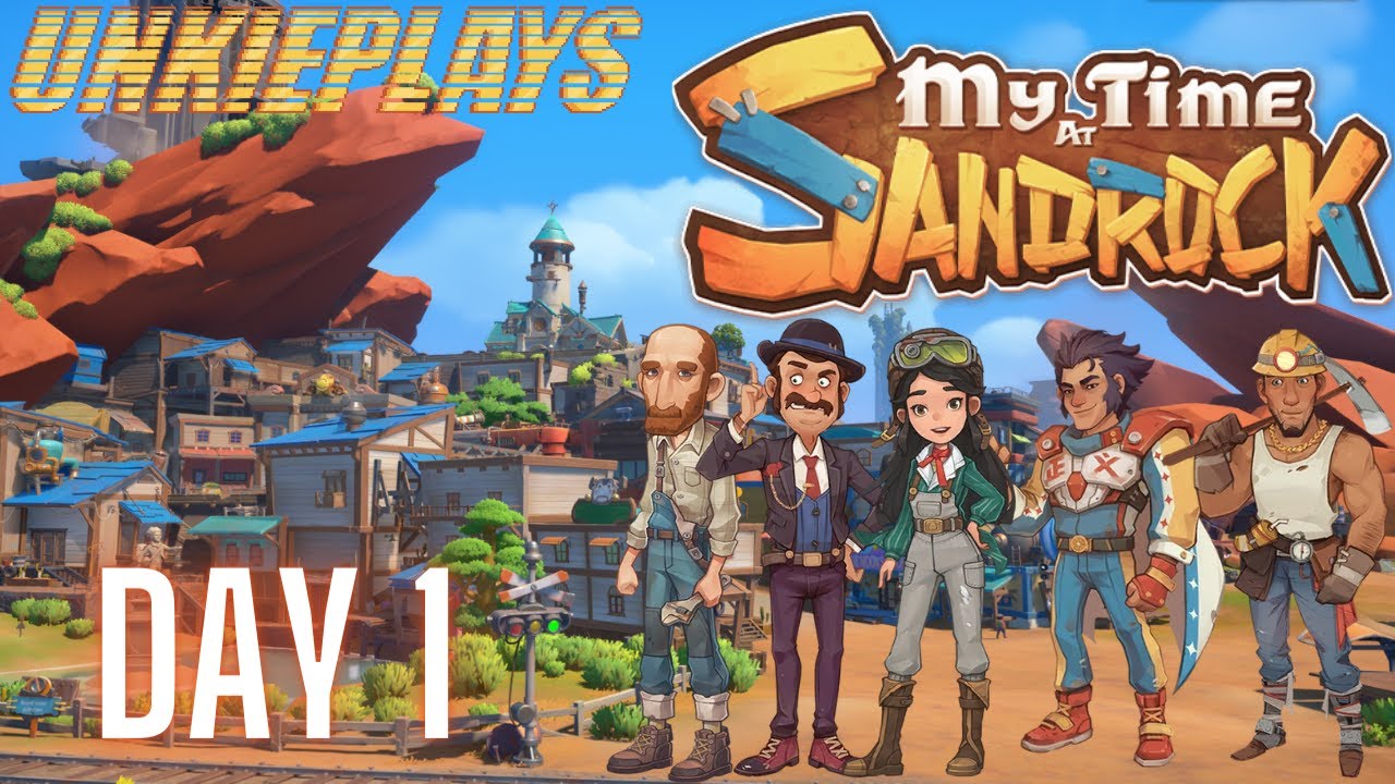 There's A New Builder in Town! Let's Play My Time at Sandrock Day 1