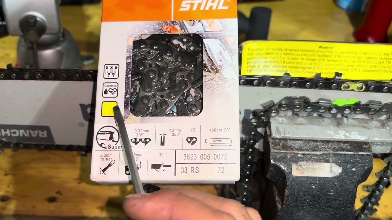 Stihl Green Chain VS Stihl Yellow Chain