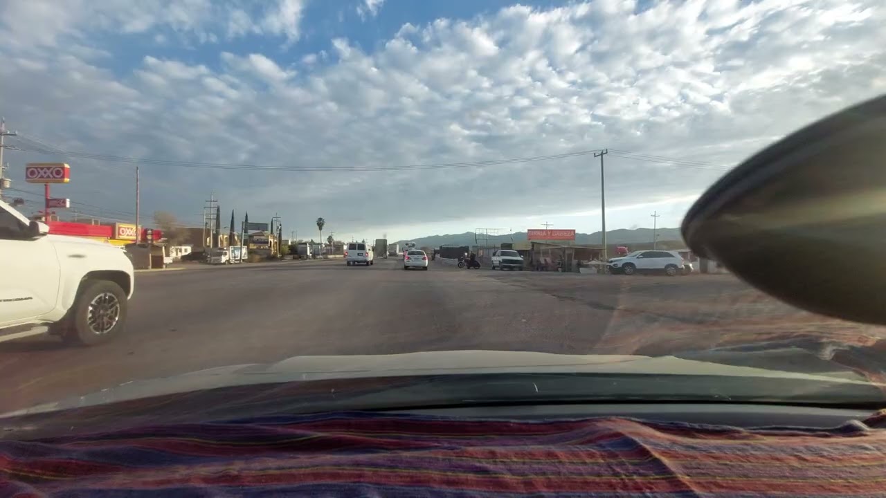Saliendo de  Nogales,  camino a mi casa 