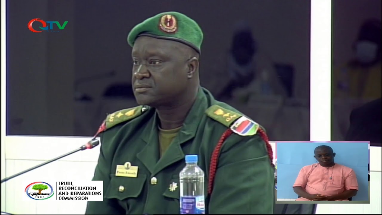 LT.COLONEL PIERRE JOHN MENDY TRRC PT3 19.11.2020