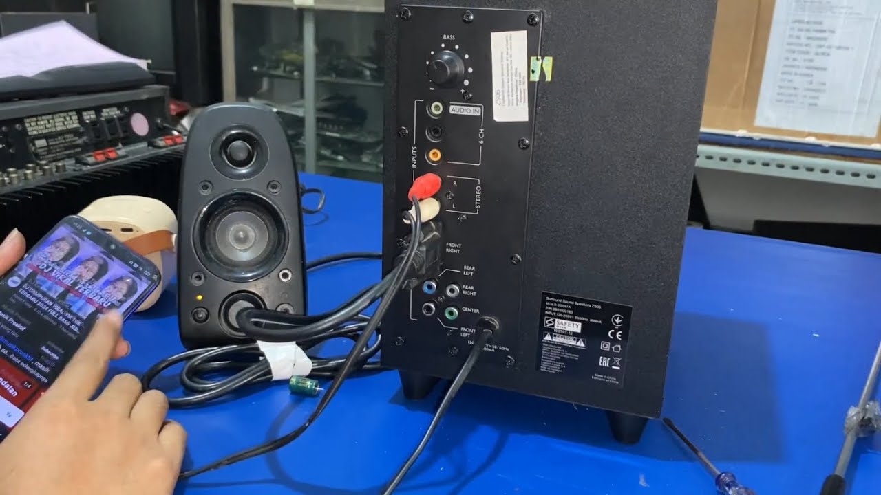 Cara Memperbaiki Speaker Logitech Z506 (Tidak Ada Suara/Berdengung)