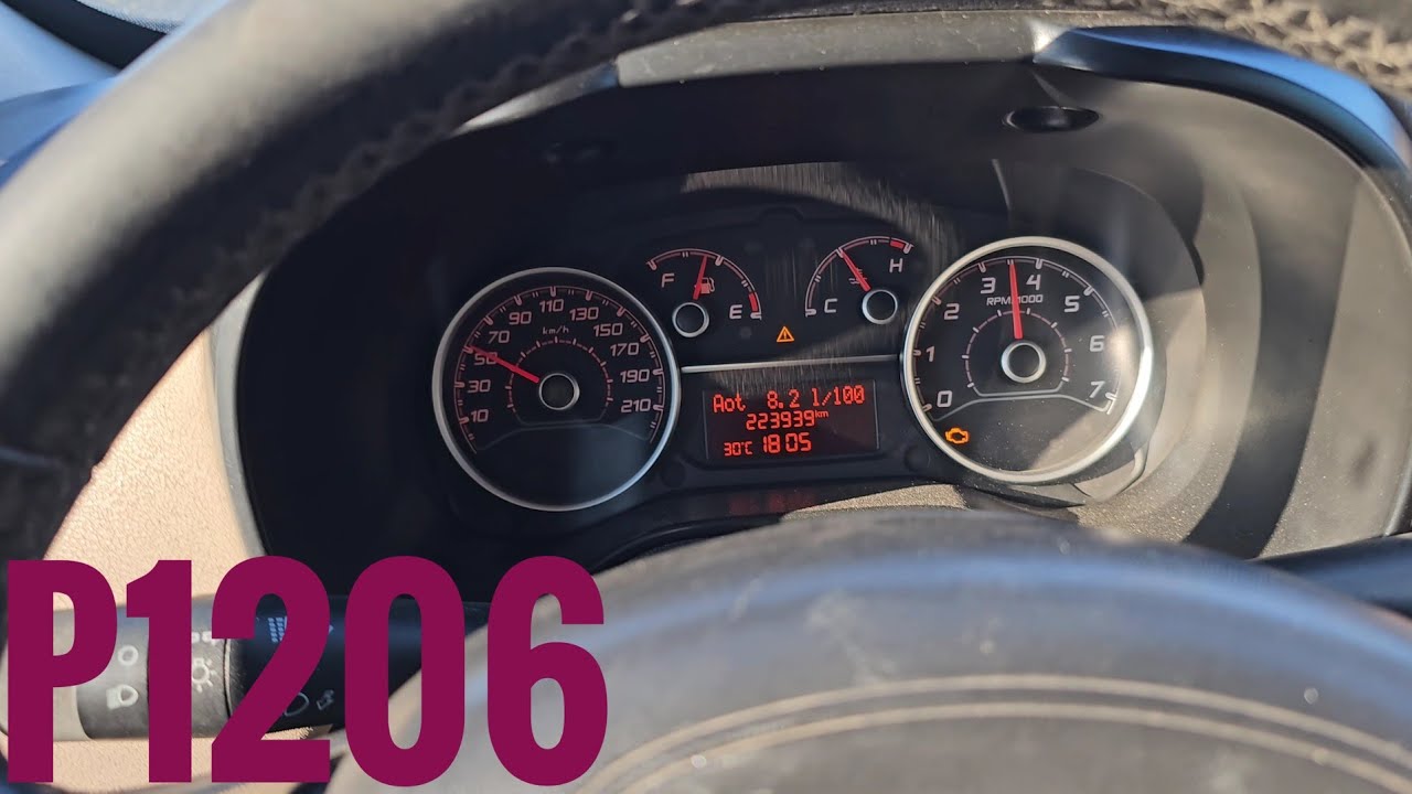 3 BİN DEVİRİ NEDEN GEÇMİYOR P1206 ARIZASININ  ÇÖZÜMÜ 1.6 Doblo 3000 deviri geçmiyor