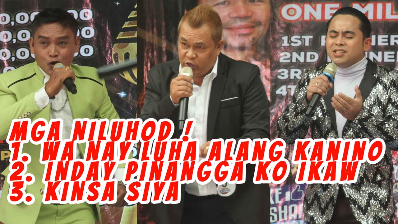 3 KA-VIDEO SA CONTESTANTS NGA MILUHOD SA MANNY PACQUIAO  SINGING CONTEST.BANSALAN, MAKILALA, MISAMIS