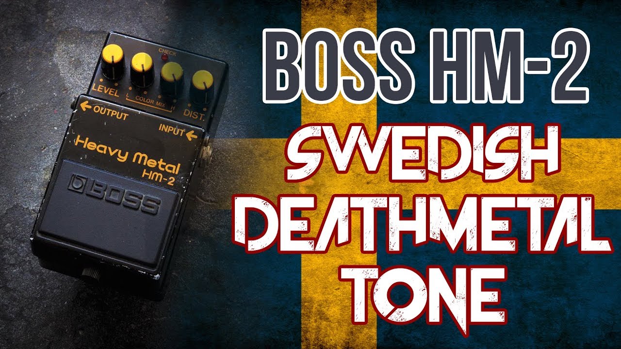 Boss Heavy Metal HM 2 | Tono Death Metal Sueco | Review & Test