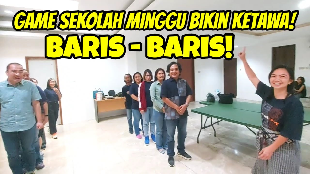 Game Sekolah Minggu: Baris - Baris! [Sekolah Minggu Kreatif]