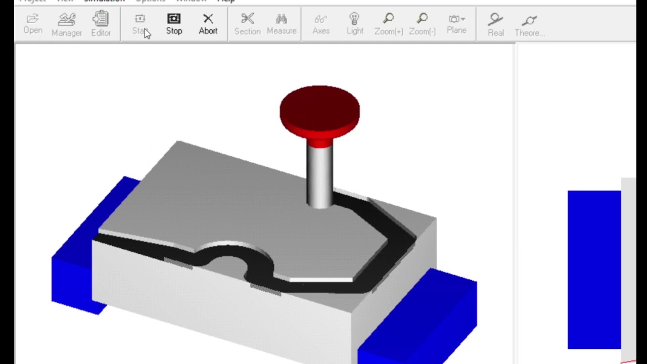 Curso Programación CNC en Fresadora . Como usar Interpolación lineal y circular G00 G01 G02 G42 G40