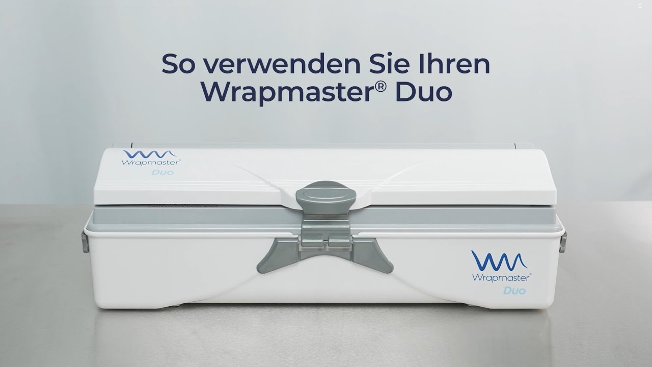 So verwenden Sie einen Wrapmaster Duo Spender