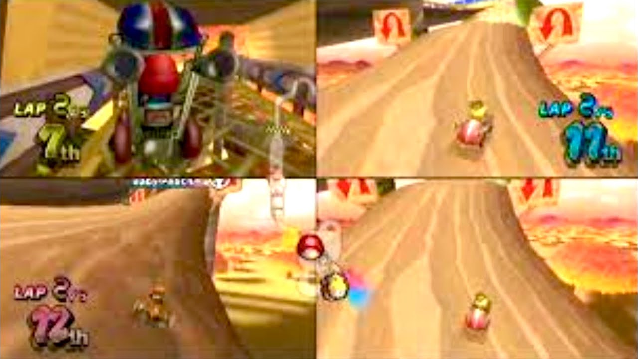 Mario Kart Wii 3 Players!