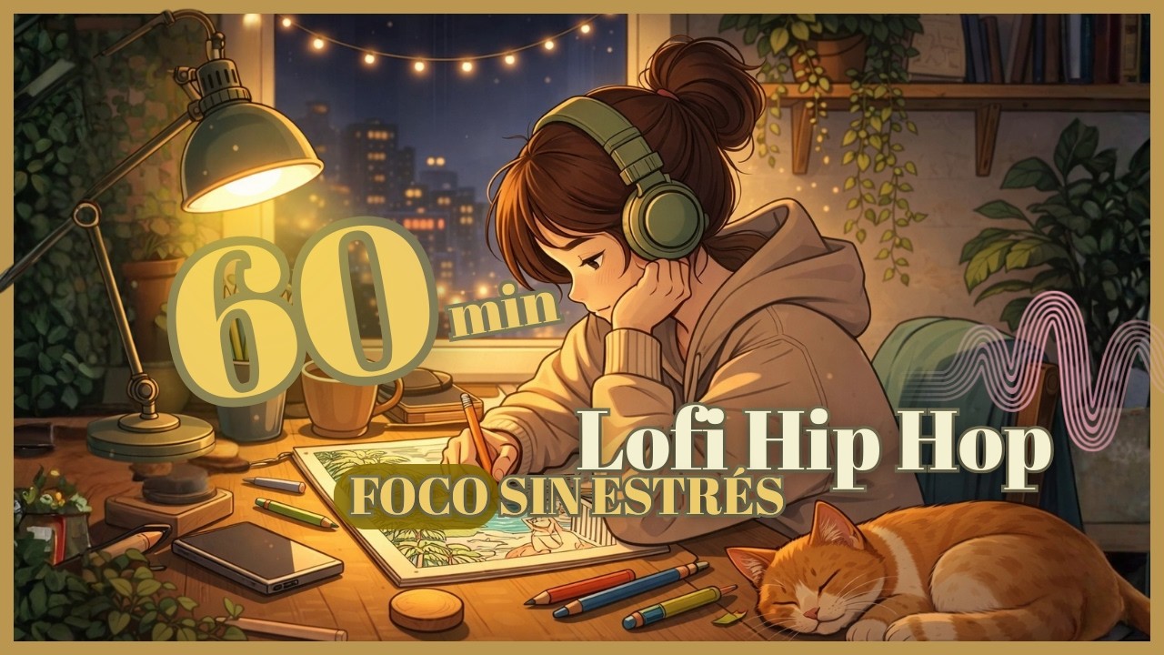 60 Minutos de Enfoque Inmersivo: Lofi Hip Hop para una Creatividad sin Estrés