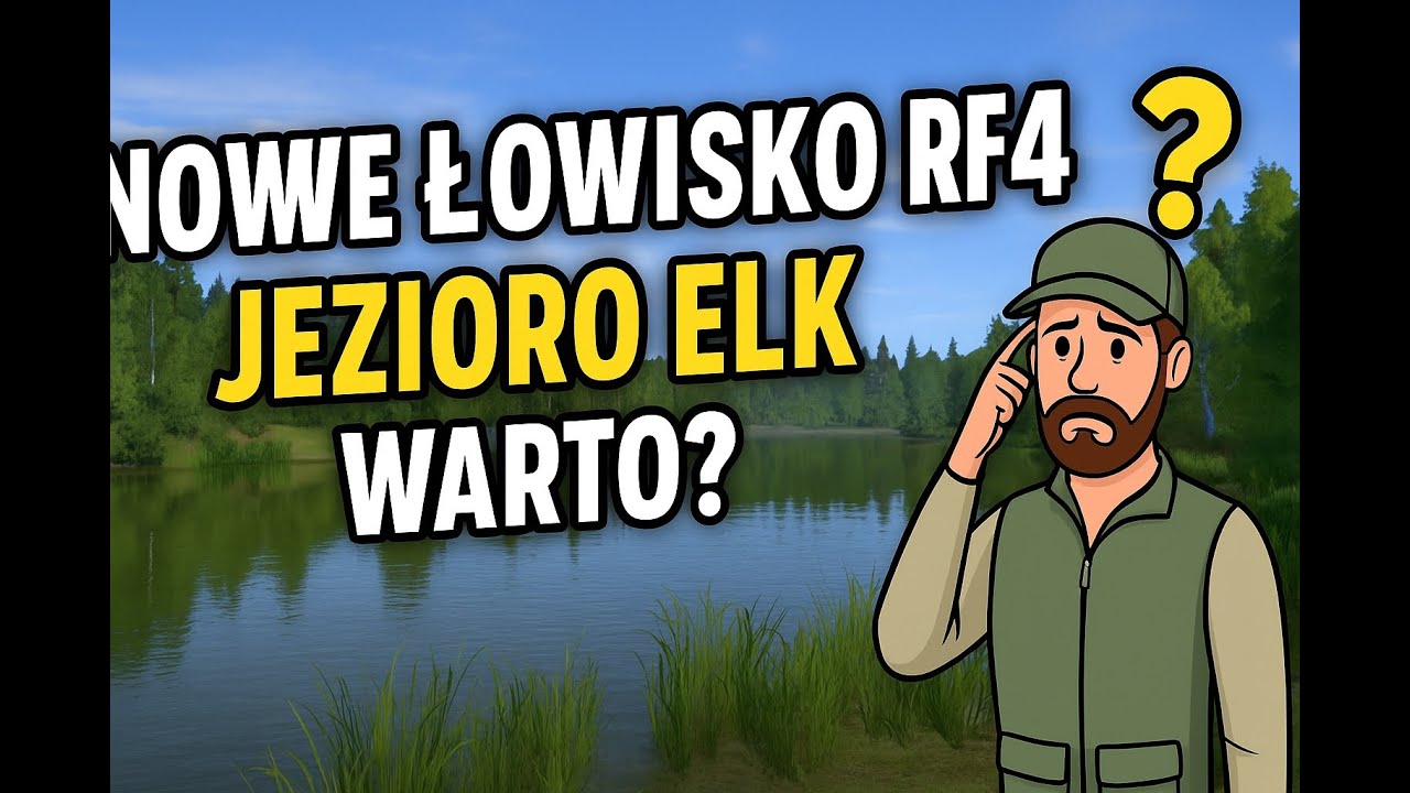 NOWOŚĆ🎣Russian Fishing 4 - Nowe Łowisko RF4 – Jezioro Elk ( Łosiowe /Jelenie*)! Moja szczera opinia
