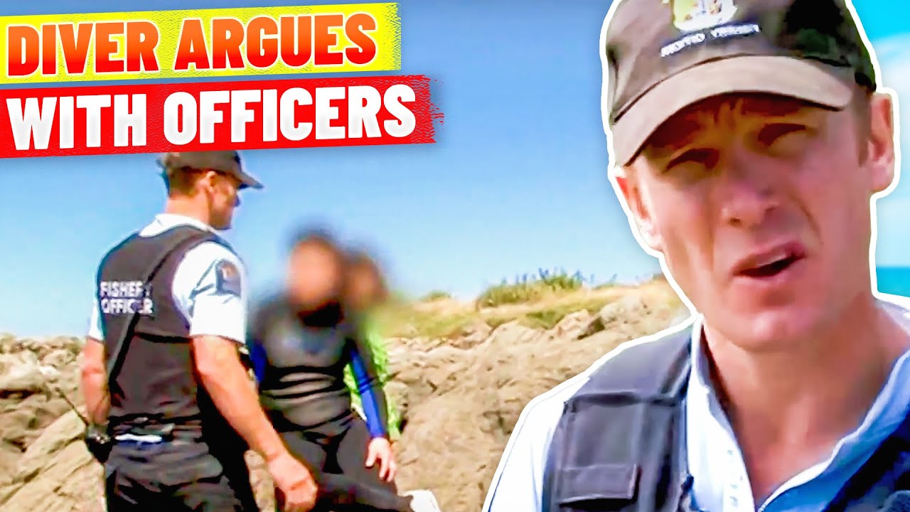 Angry Divers Lose It With Officers!
