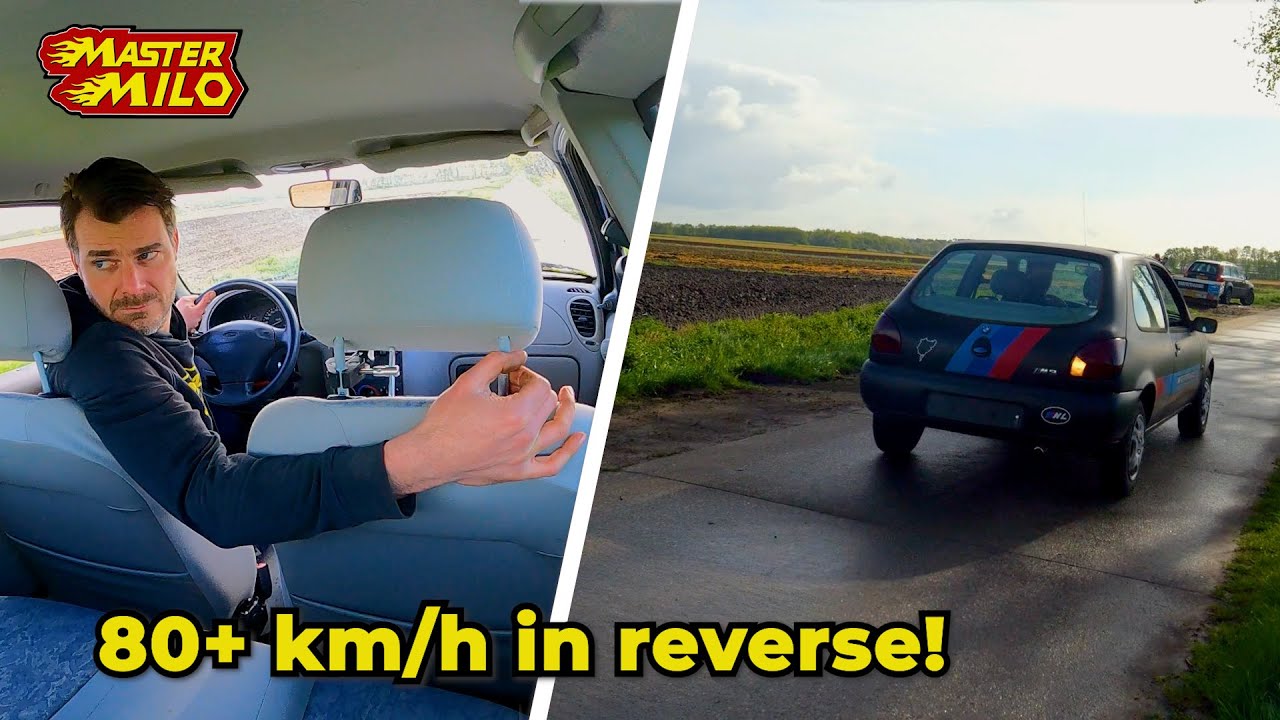 Top speed in reverse with CVT (variomatic gearbox)