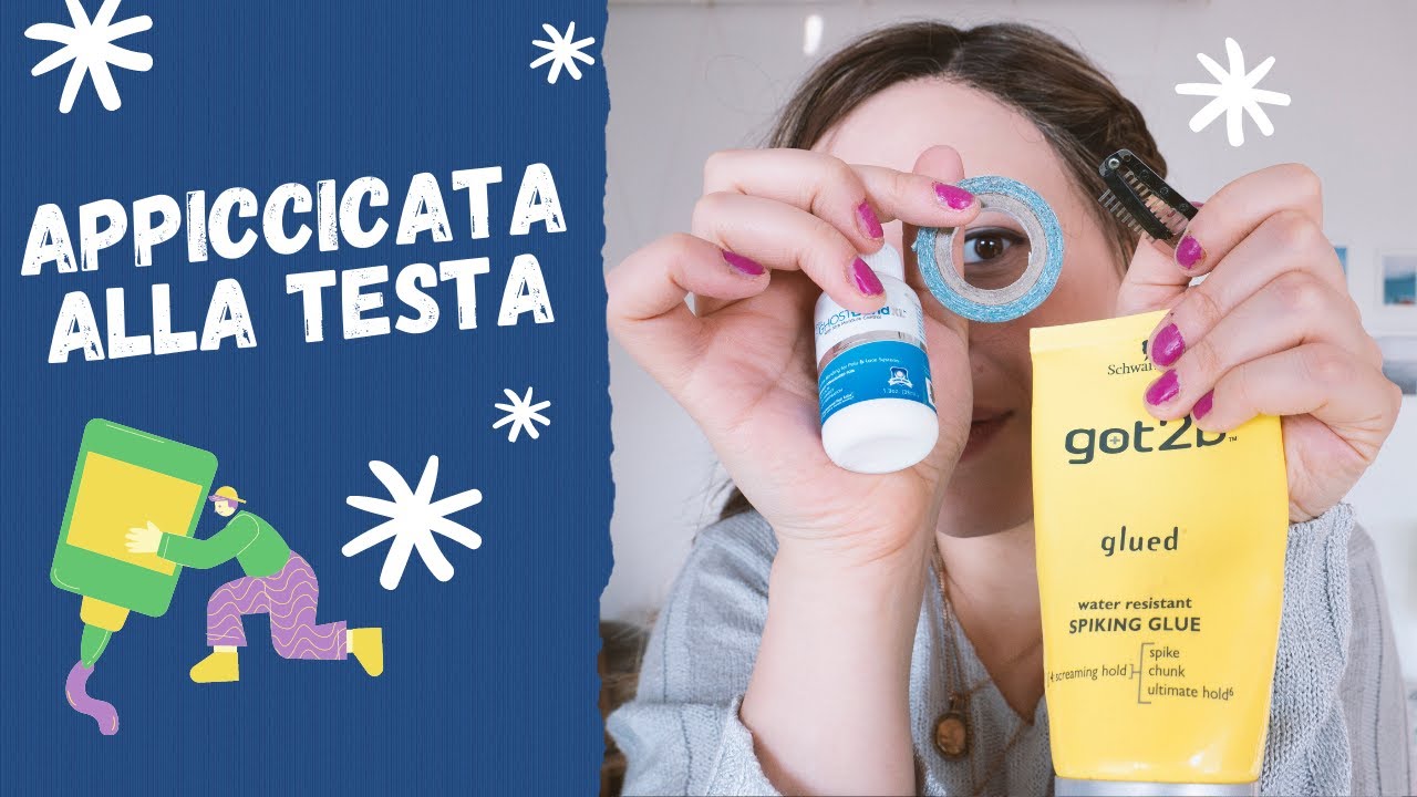 Metodi per Fissare la Parrucca - Riassuntone: mollette, colla, tape, silicone, got2be glued ecc.