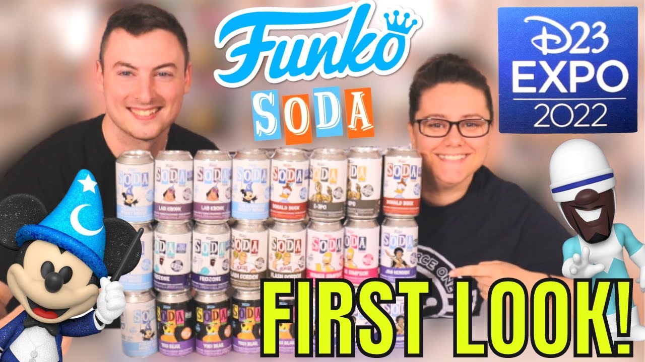 Mega Funko Soda Chase Battle! Brand New D23 Expo Sodas!