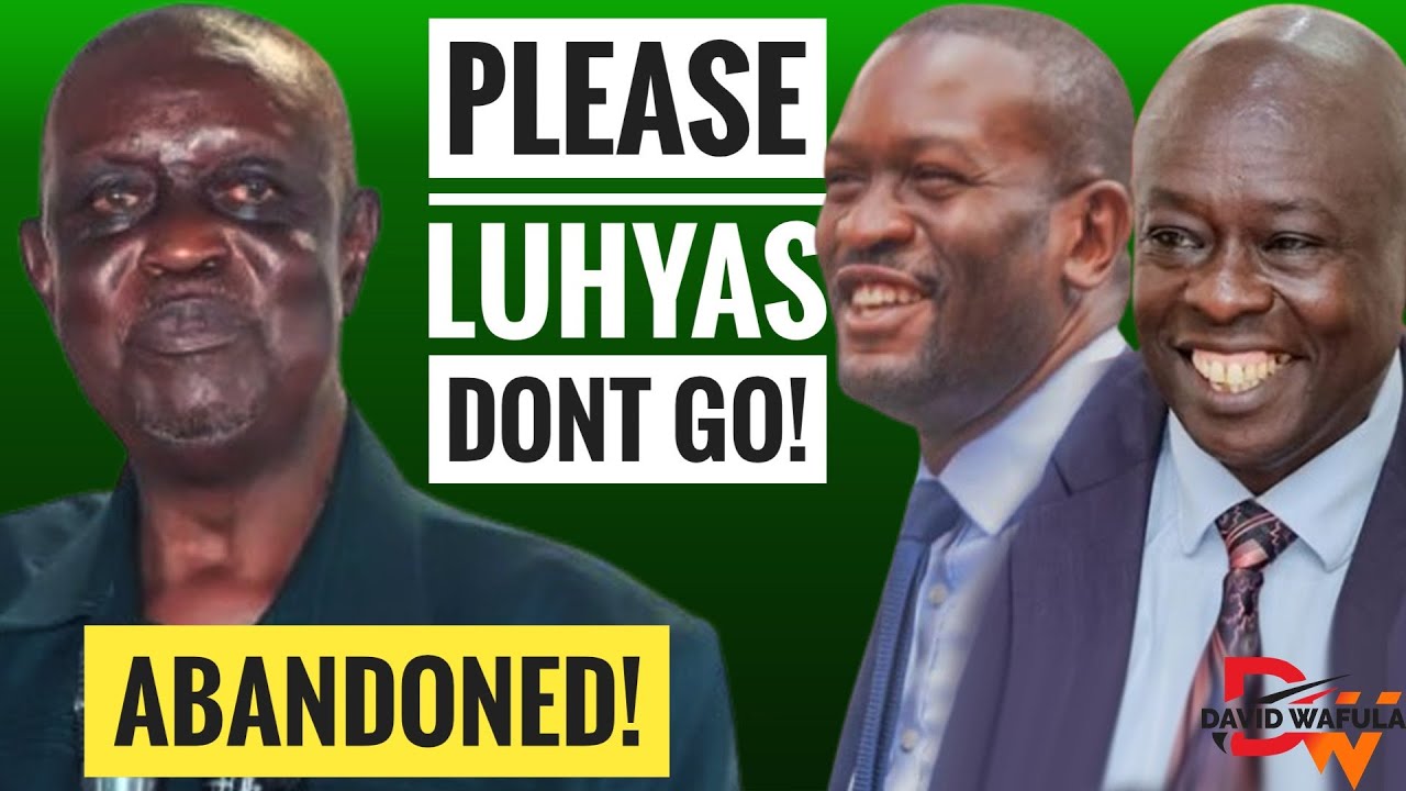 YOUTH LEADER OBURU FAINTS AS LUHYAS EXIT ODM EN MASS!