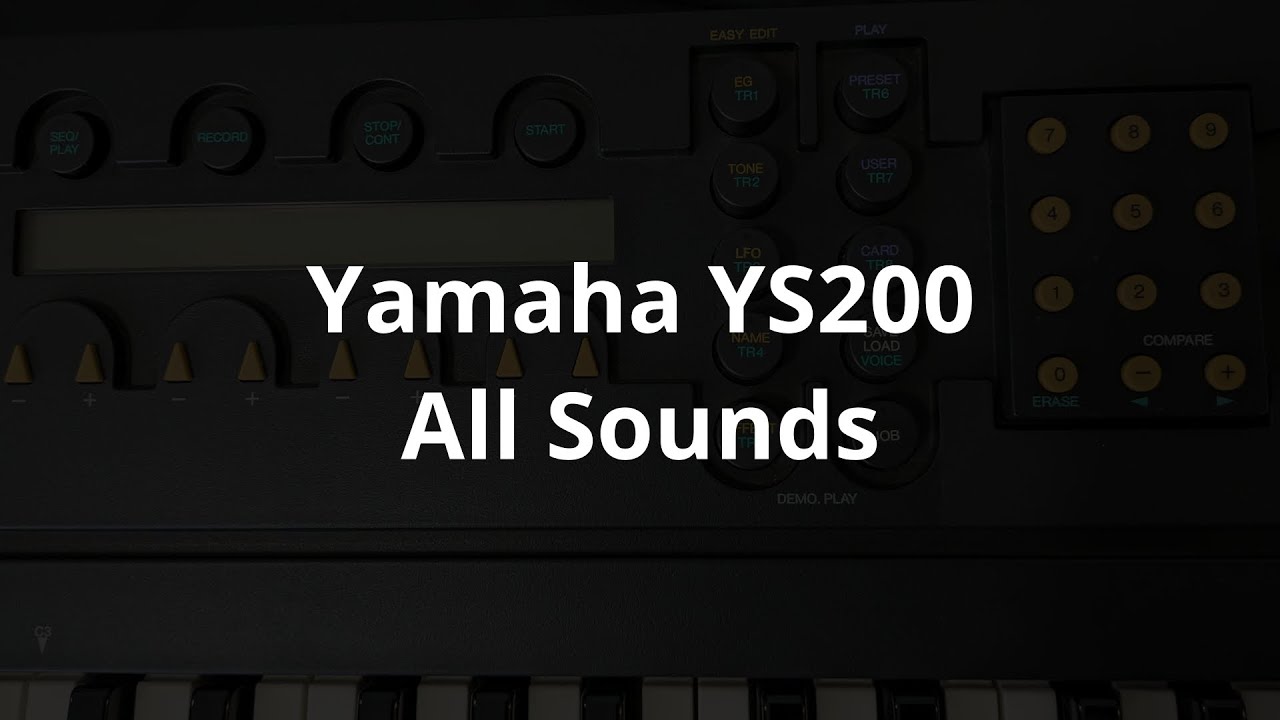 Yamaha YS200 - All Sounds