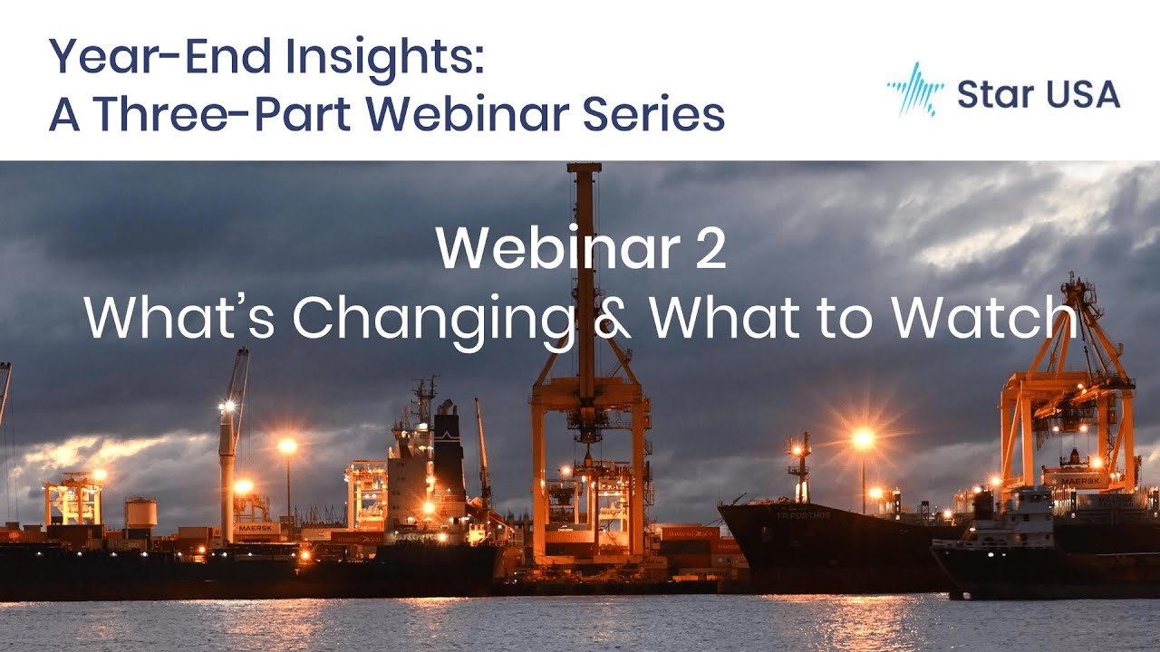 Year-End Insights Webinar 2: What&rsquo;s Changing & What to Watch