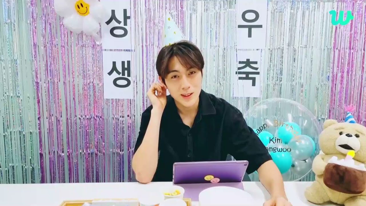 저스트비 JUST B SANGWOO | Come here! Today is my birthday🐺 [220903] Weverse LIVE